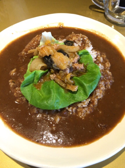 一楽章 豚肉となすのキムチ煮カレー