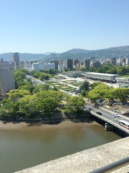 吉水から見る平和公園