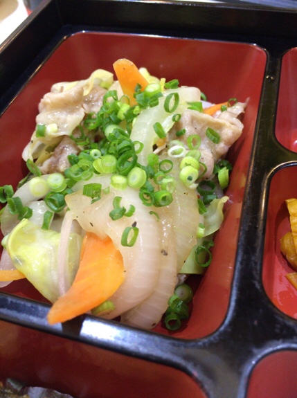 パークサイド 日替わり 豚肉と野菜の炒め物