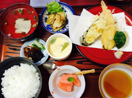 翠香園 天ぷら定食