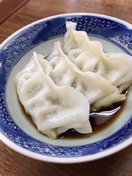 さぬき 中華定食の水餃子