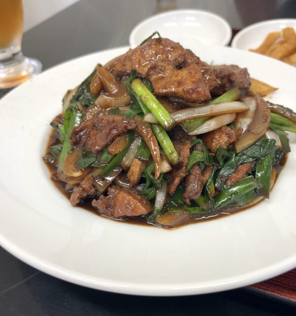 上海飯店 レバニラ
