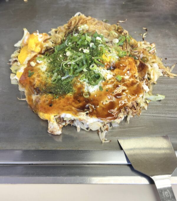 シルエット お好み焼き