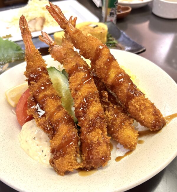 よし川 エビフライ
