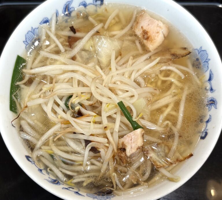 とし食堂　タンメン