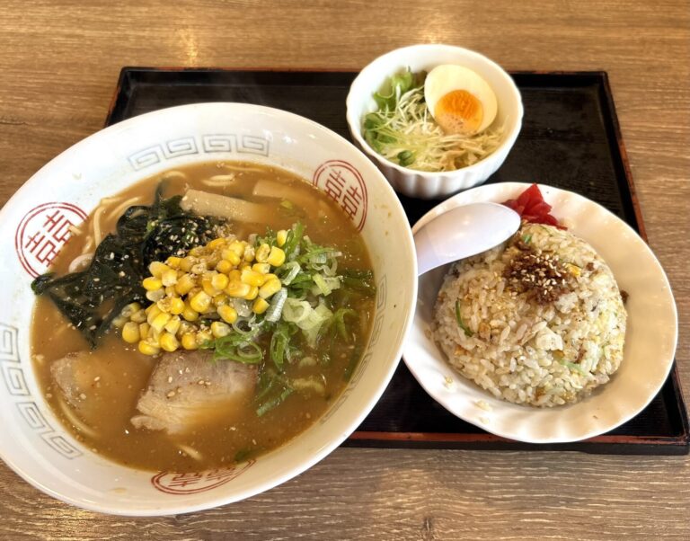 佐竹家　味噌ラーメンヤキメシセット